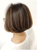 ショート　マッシュ　ショートボブ　HEADS 市川　学割　イルミナ