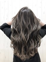 フィゼル 南堀江店(fizelle)&nbsp;白髪ぼかしハイライトカラー