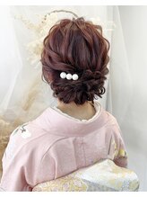 レア(Le'a) 入学式☆訪問着着付け＋ヘアセット