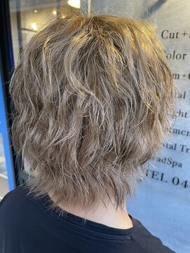 バジオットエイチ(BUZZIoT h) ケアブリーチXミルクティーベージュ