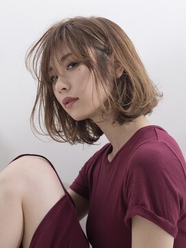 リード バイ ラグーン(LEAD by LAGOON) ラベンダーミルクティーグレージュケアブリーチバレイヤージュ