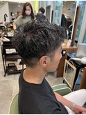 刈り上げメンズパーマ