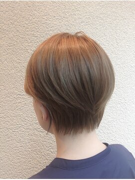 エルサフィロ ヨドヤバシ(el zafiro yodoyabashi) クリアスマート 　ショートニュアンス3　ヘルシースタイル/40代