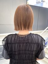 ネウィ ジャム 町田(newi JAM)&nbsp;切りっぱなしボブ/ぷつっとボブ/アッシュベージュ/ミニボブ