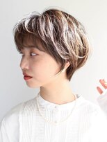 アメリ ココロ 南森町店(Ameri cocoro.)&nbsp;丸みショートボブ20代30代40代