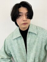 ファルベ(Farbe) アッシュブラック/カルマパーマ/ベリーショート/ダークアッシュ