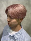 ピンクセンターパート