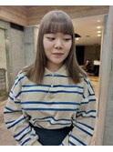 グレージュ/横須賀/横須賀中央/カット/ブリーチ/カラー/汐入
