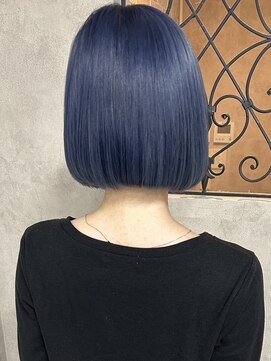 ルノン フィージュ(LUNON fieju) ブルージュカラー/ハイトーン/ケアブリーチ/ボブ/韓国