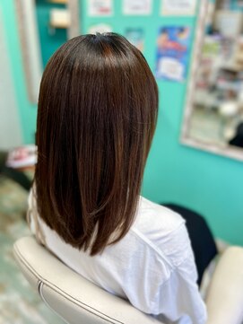 ファンヘアメイク(Fun hair make) 縮毛矯正リタッチ