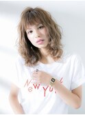 ナチュラルウェーブ/ミディアムレイヤー/コテ巻きセット