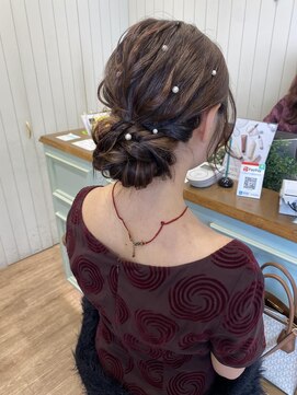 モリオフロムロンドン 大宮店(morio from London) 【大宮】ボリュームシニヨンアレンジ