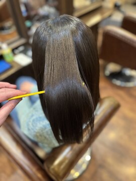 シャル 町田(shalu) うなりのない髪へ～縮毛矯正と髪質改善/10代20代30代