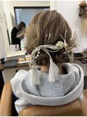 成人式ヘア 卒業式ヘア パーティヘア
