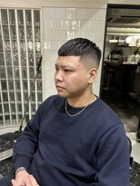 メリケンバーバーショップ フクオカ(MERICAN BARBERSHOP FUK)&nbsp;メンズカットイージークロップ