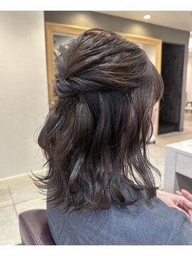 ピオラ(piola) 結婚式【ハーフアップ】