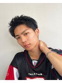 アップバングショート