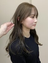 パークレーン アイス イヴェン(park lane ICI yeven)&nbsp;オリーブベージュ10代20代30代ロングブリーチなし