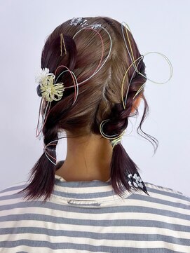 アルバム 新宿(ALBUM SHINJUKU) ミディアムおくれ毛前髪カット美髪_ba549741