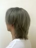 【学割U24メンズ】クロスカット+傷まないブリーチ＆カラー ￥15000 → ￥11000