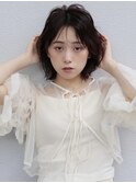 大人可愛い　抜け感×こなれショートボブ