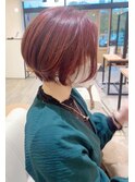【 Ｉ. 】30代からのナチュラル前下がりショートボブ　川口