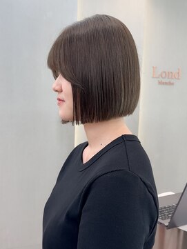 ロンド ブランシュ 錦糸町北口(Lond blanche) ミニウルフレイヤーカット顔周り前髪韓国ショートボブ/錦糸町