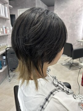 バディ 中野駅前店(BUDDY) ウルフ×インナーカラー