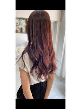 リタ ヘアー(rita hair) ピンク系カラー
