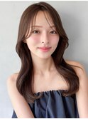 イメチェンシースルーバング前髪薄めバングエアリーカール