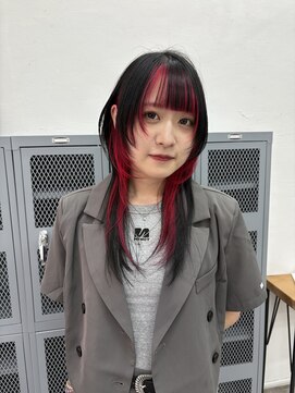 ブレス(bless) インナーカラー/ロングウルフ