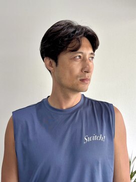 ヘアーサロン ヨリオカ 自然な毛流れ♪大人男性のための2ブロック