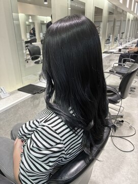 リー 尼崎(Lee) ブルーブラックグレージュ