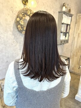 ディーヴァヘアーエズ(DIVA hair Eze) 【haruna】ブラウンベージュ/ショコラブラウン/レイヤーカット