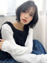 ユイマァル 岡山店(YUIMARL) 20代30代韓国レイヤーボブグレージュダブルカラー