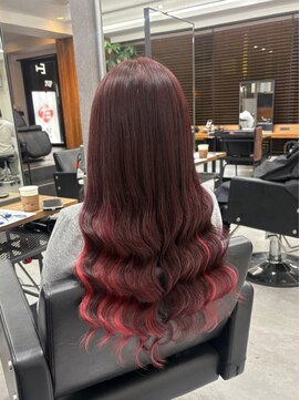 ネクスト 池袋(NEXT) ワンカラー/ブリーチなしレッド/エクステ/インナー