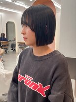 ロンド ブランシュ 錦糸町北口(Lond blanche) オリーブグレー/韓国レイヤーカット/マロンベージュ/ボブ/小顔