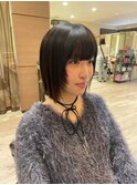 レイヤーカット　お顔周りカット　髪質改善