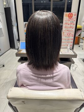 ミディアムストレート