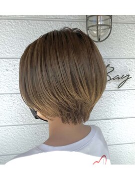 似合わせカット丸みショートくびれショートボブ