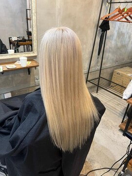 ルフレ 新宿本店1st(Reflet) 【ブリーチ】プルエクステ