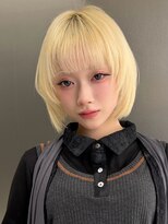 サンド 鹿児島中央(sand)&nbsp;ボブ/韓国ボブ/タッセルボブ/イメチェン/似合わせカット]