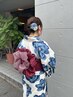 【崩れにくく快適♪】浴衣着付け(持ち込み)