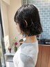 ★スタイリングを楽しみたい★カット+パーマ+クイックtr+スタイリング剤付き