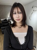 エトワ 中央店(etoi)&nbsp;大分ミディアムボブレイヤー軽め韓国レイヤーくびれスタイル