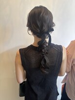 ヘアセット専門サロン by OKINAWA WATABE WEDDING 那覇店&nbsp;編みおろし