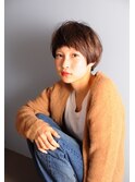 [laulea★女性限定サロン]ギザギザバングのヘルシーショート
