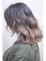 カシュカシュ(cache cache)&nbsp;cache☆外国人風☆バレイヤージュスタイル★