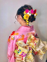 【札幌平岡　着付け/結婚式/入学式/入園式/卒業式】　五十嵐美穂