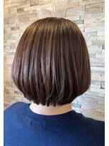 デュアリテ(dualite)&nbsp;『 丸みミニボブ　ブラウンベージュ　柔らかい発色☆ 』